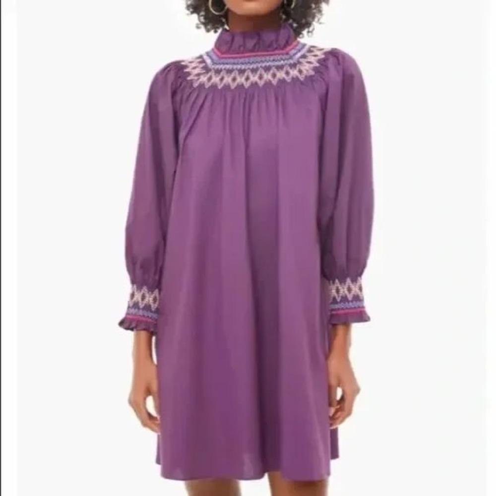 NWOT Tuckernuck x Pomander Place | Smocked‎ Wrenley Dress Small Stitiching